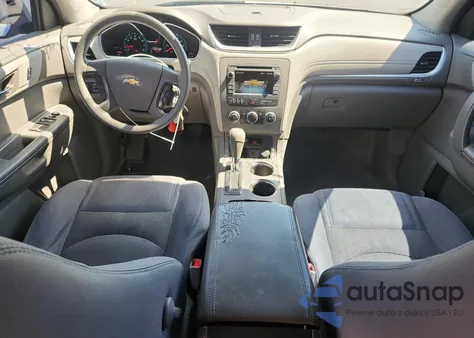 2015 Chevrolet Traverse Ls из США, поврежденный, VIN 1GNKRFED5FJ215039